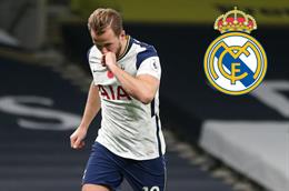 Real Madrid gia nhập cuộc đua giành Harry Kane với MU