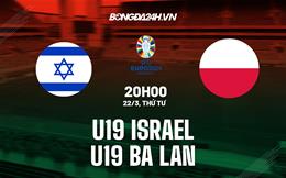 Nhận định U19 Israel vs U19 Ba Lan 20h00 ngày 22/3 (Vòng loại U19 châu Âu 2023)