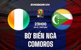 Nhận định Bờ Biển Ngà vs Comoros 23h00 ngày 24/3 (Vòng loại CAN 2023)
