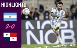 Highlights Argentina - Panama | Đẳng cấp Messi | Giao hữu quốc tế 2023