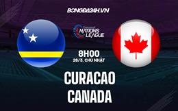 Nhận định Curacao vs Canada 8h00 ngày 26/3 (CONCACAF Nations League 2022/23)