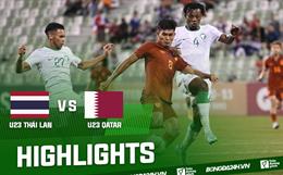 Video tổng hợp: Thái Lan 1-0 Qatar (U23 Doha Cup 2023)