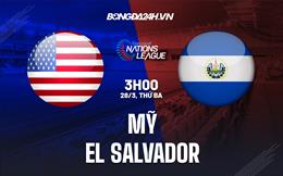 Nhận định - dự đoán Mỹ vs El Salvador 6h30 ngày 28/3 (CONCACAF Nations League 2022/23)