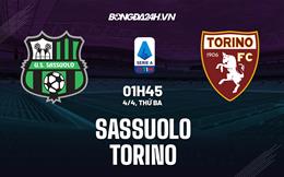 Nhận định bóng đá Sassuolo vs Torino 1h45 ngày 4/4 (Serie A 2022/23)