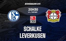 Nhận định - dự đoán Schalke vs Leverkusen 20h30 ngày 1/4 (Bundesliga 2022/23)