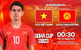 U23 Việt Nam khép lại Doha Cup 2023 bằng thất bại trên chấm luân lưu 11m