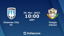 Nhận định Cheonan vs Yangju Citizen 17h00 ngày 30/3 (Cúp QG Hàn Quốc 2023)