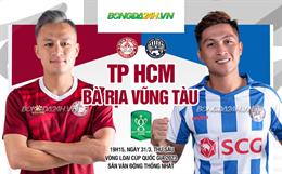 Nhận định CLB TP.HCM vs Bà Rịa Vũng Tàu (19h15 ngày 31/3): Chủ lấn át khách