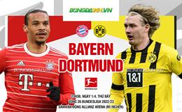 Nhận định Bayern Munich vs Dortmund (23h30 ngày 1/4): Khởi đầu của một đế chế