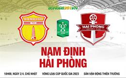 Nhận định Nam Định vs Hải Phòng (18h00 ngày 2/4): Hứa hẹn căng thẳng
