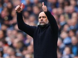 Pep Guardiola có kỷ lục mới trong ngày Man City đè bẹp Liverpool