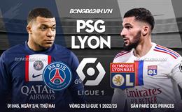 Nhận định PSG vs Lyon (01h45 ngày 3/4): Không được lơ là