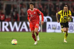 Joao Cancelo không vui dù Bayern thắng Dortmund
