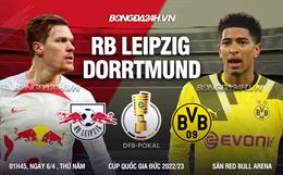 Nhận định RB Leipzig vs Dortmund (01h45 ngày 6/4): Căng như dây đàn