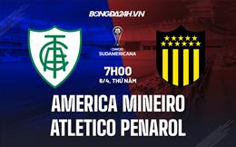 Nhận định America Mineiro vs Atletico Penarol 7h00 ngày 6/4 (Copa Sudamericana 2023)