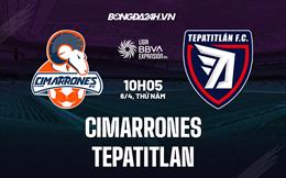 Nhận định bóng đá Cimarrones vs Tepatitlan 10h05 ngày 6/4 (Hạng 2 Mexico 2023)