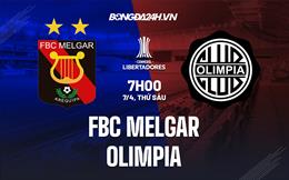 Nhận định FBC Melgar vs Olimpia 7h00 ngày 7/4 (Copa Libertadores 2023)