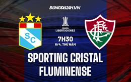 Nhận định Sporting Cristal vs Fluminense 7h30 ngày 6/4 (Copa Libertadores 2023)