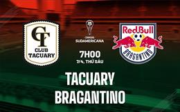 Nhận định Tacuary vs Bragantino 7h00 ngày 7/4 (Copa Sudamericana 2023)