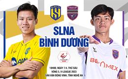 Nhận định SLNA vs Bình Dương (18h00 ngày 7/4): Khó có bất ngờ