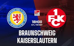 Nhận định Braunschweig vs Kaiserslautern 18h00 ngày 8/4 (Hạng 2 Đức 2022/23)