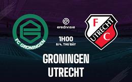 Nhận định Groningen vs Utrecht 1h00 ngày 8/4 (VĐQG Hà Lan 2022/23)