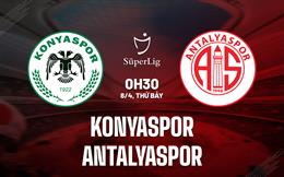 Nhận định Konyaspor vs Antalyaspor 0h30 ngày 8/4 (VĐQG Thổ Nhĩ Kỳ 2022/2023)