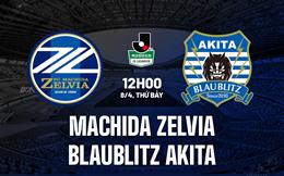 Nhận định Machida Zelvia vs Blaublitz Akita 12h00 ngày 8/4 (Hạng 2 Nhật Bản 2023)