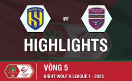 Video tổng hợp: SLNA - Bình Dương (Vòng 5 V.League 2023)