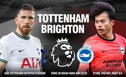 Nhận định Tottenham vs Brighton (21h00 ngày 8/4): Căng như dây đàn