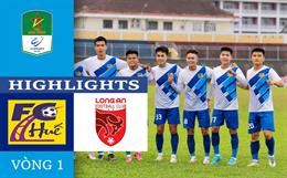 Video tổng hợp: Huế - Long An (Vòng 1 Hạng nhất quốc gia 2023)