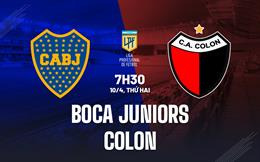 Nhận định - dự đoán Boca Juniors vs Colon 7h30 ngày 10/4 (VĐQG Argentina 2023)