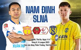 Nhận định Nam Định vs SLNA (18h00 ngày 11/4): Oan gia ngõ hẹp