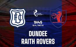 Nhận định Dundee vs Raith 01h45 ngày 12/4 (Hạng 2 Scotland 2022/23)