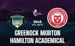 Nhận định Greenock Morton vs Hamilton Academical 1h45 ngày 12/4 (Hạng 2 Scotland 2022/23)