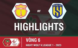 Video tổng hợp: Nam Định 1-0 SLNA (Vòng 6 V-League 2023)