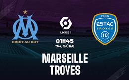 Nhận định bóng đá Marseille vs Troyes 1h45 ngày 17/4 (Ligue 1 2022/23)