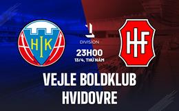 Nhận định Vejle Boldklub vs Hvidovre 23h00 ngày 13/4 (Hạng 2 Đan Mạch 2022/23)