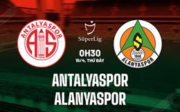 Nhận định Antalyaspor vs Alanyaspor 0h30 ngày 15/4 (VĐQG Thổ Nhĩ Kỳ 2022/23)