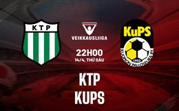 Nhận định KTP vs KuPS 22h00 ngày 14/4 (VĐQG Phần Lan 2023)