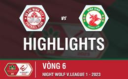 Video tổng hợp: TPHCM - Bình Định (Vòng 6 V-League 2023)