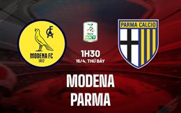 Nhận định bóng đá Modena vs Parma 1h30 ngày 15/4 (Hạng 2 Italia 2022/23)