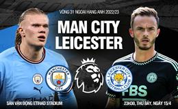 Nhận định Man City vs Leicester (23h30 ngày 15/4): Tiếp đà hủy diệt