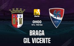 Nhận định Braga vs Gil Vicente 0h00 ngày 17/4 (VĐQG Bồ Đào Nha 2022/23)