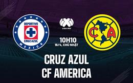 Nhận định - dự đoán Cruz Azul vs CF America 10h10 ngày 16/4 (VĐQG Mexico 2023)