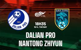 Nhận định Dalian Pro vs Nantong Zhiyun 18h35 ngày 15/4 (VĐQG Trung Quốc 2023)