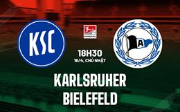 Nhận định Karlsruher vs Bielefeld 18h30 ngày 16/4 (Hạng 2 Đức 2022/23)