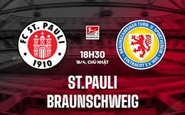 Nhận định St.Pauli vs Braunschweig 18h30 ngày 16/4 (Hạng 2 Đức 2022/23)