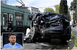 Ciro Immobile nhập viện sau vụ tai nạn kinh hoàng