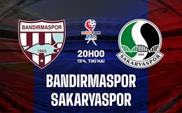 Nhận định Bandirmaspor vs Sakaryaspor 20h00 ngày 17/4 (Hạng 2 Thổ Nhĩ Kỳ 2022/23)